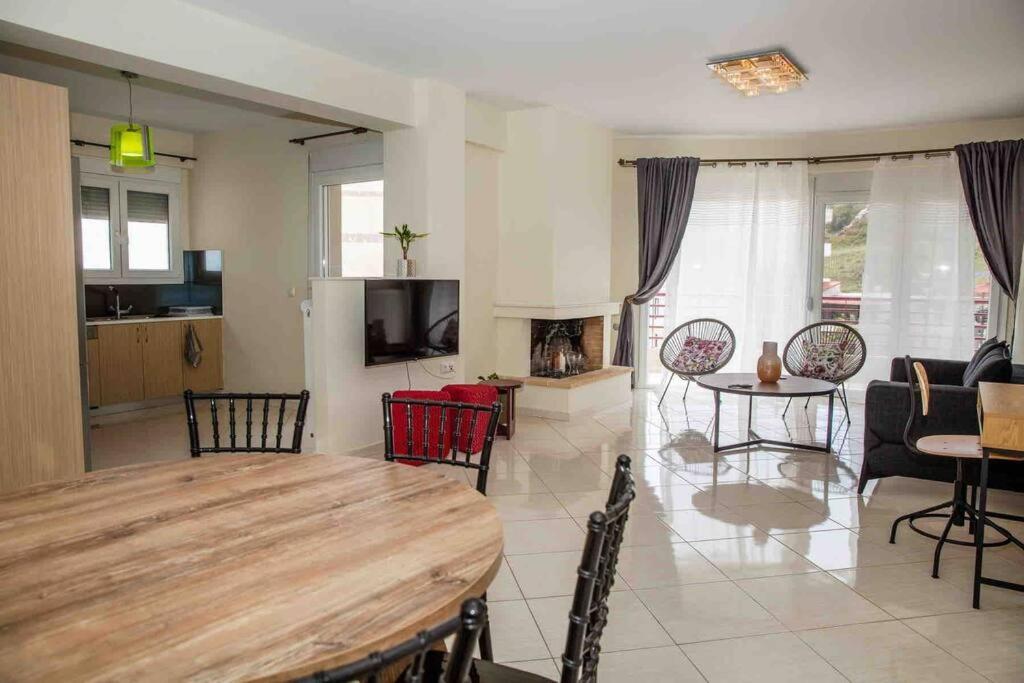 Lavrio Seaview 2Bdr Apt 4 Min Dive From The Sea 外观 照片