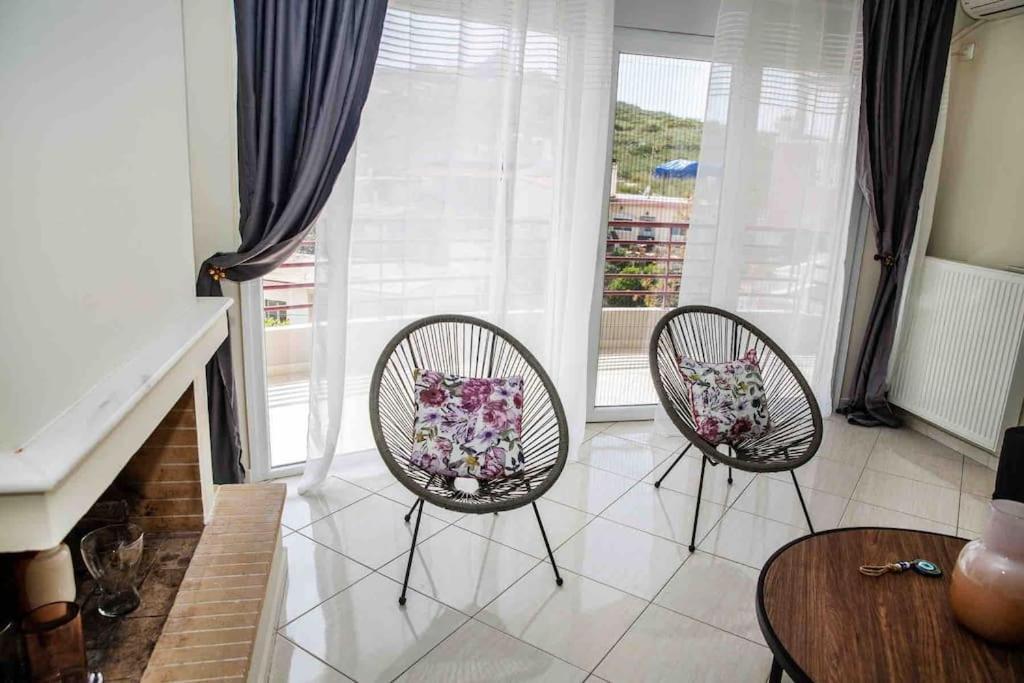 Lavrio Seaview 2Bdr Apt 4 Min Dive From The Sea 外观 照片